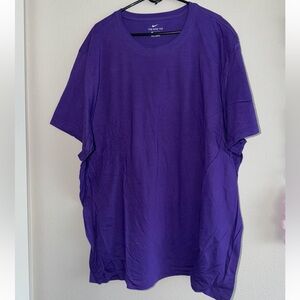 NWOT Nike Men's Purple Dri-FIT Tee